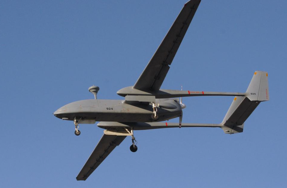 Satellite-Linked Heron Mk II UAVs